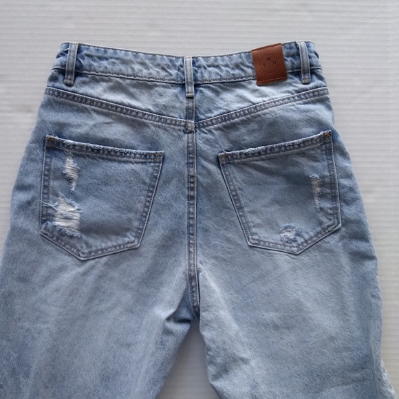 Vero Moda distressed high rise relaxed fit jeans - Picture 8 of 13